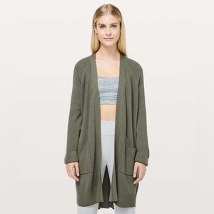 40 Lululemon Still At Ease Wrap Cashmere Blend size M/L